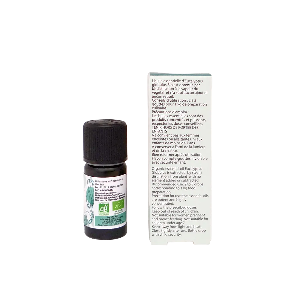 Organic Eucalyptus globulus essential oil