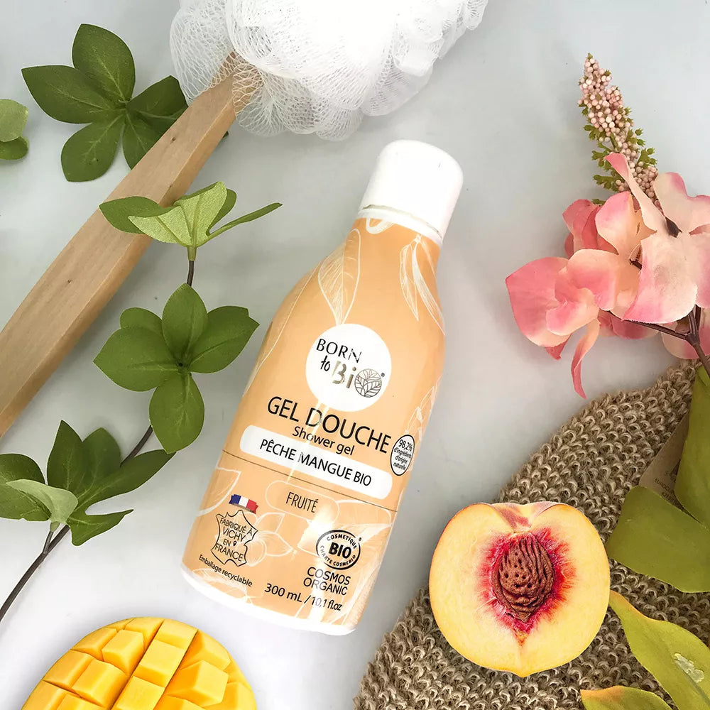Peach Mango Shower Gel - Certified organic-3