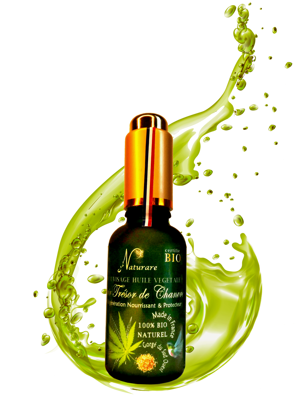 PRO - ELIXIR TRESOR DE CHANVRE BIO - Sérum Huile Végétale, Compléments Alimen