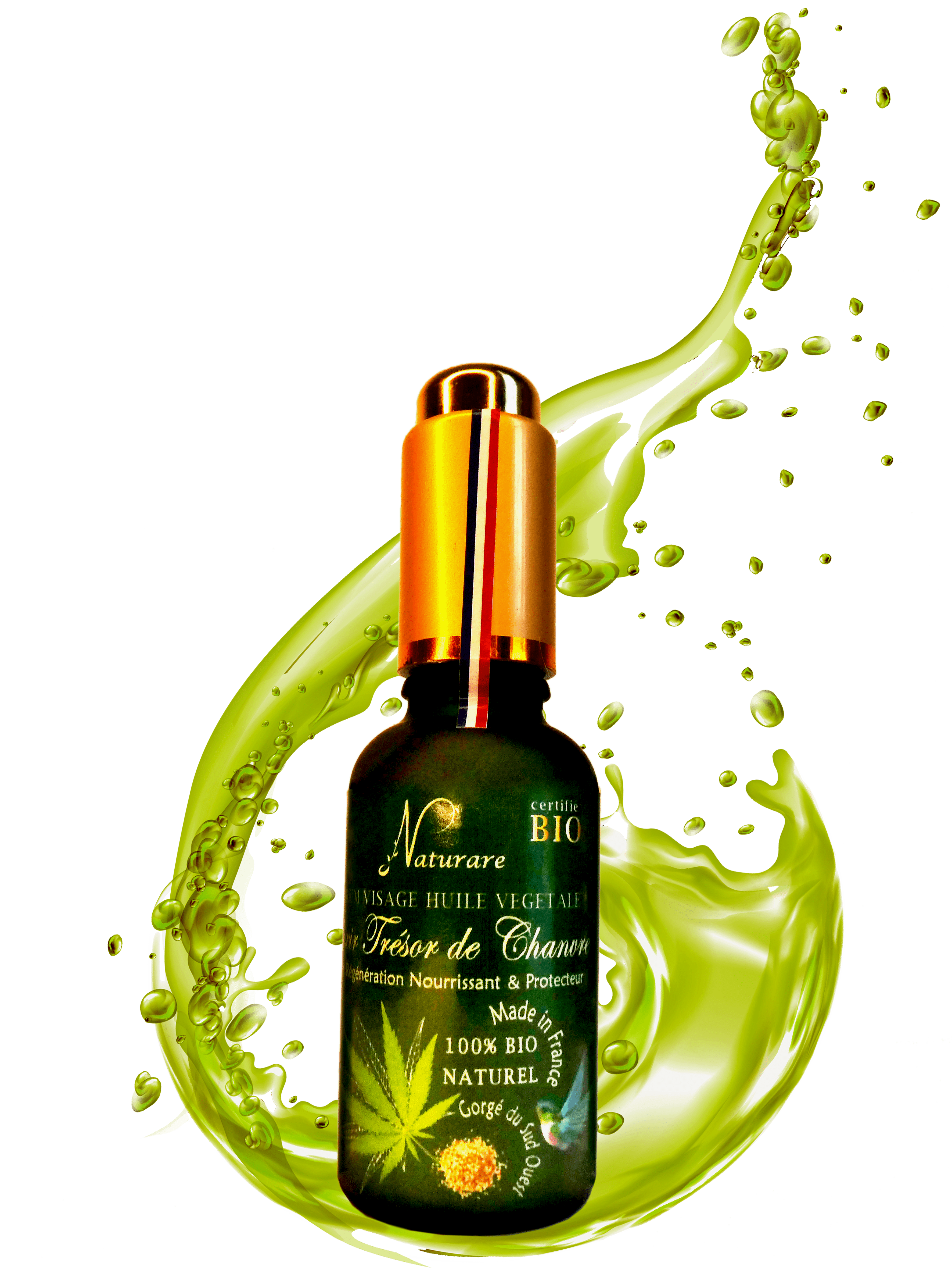 PRO - ELIXIR TRESOR DE CHANVRE BIO - Sérum Huile Végétale, Compléments Alimen