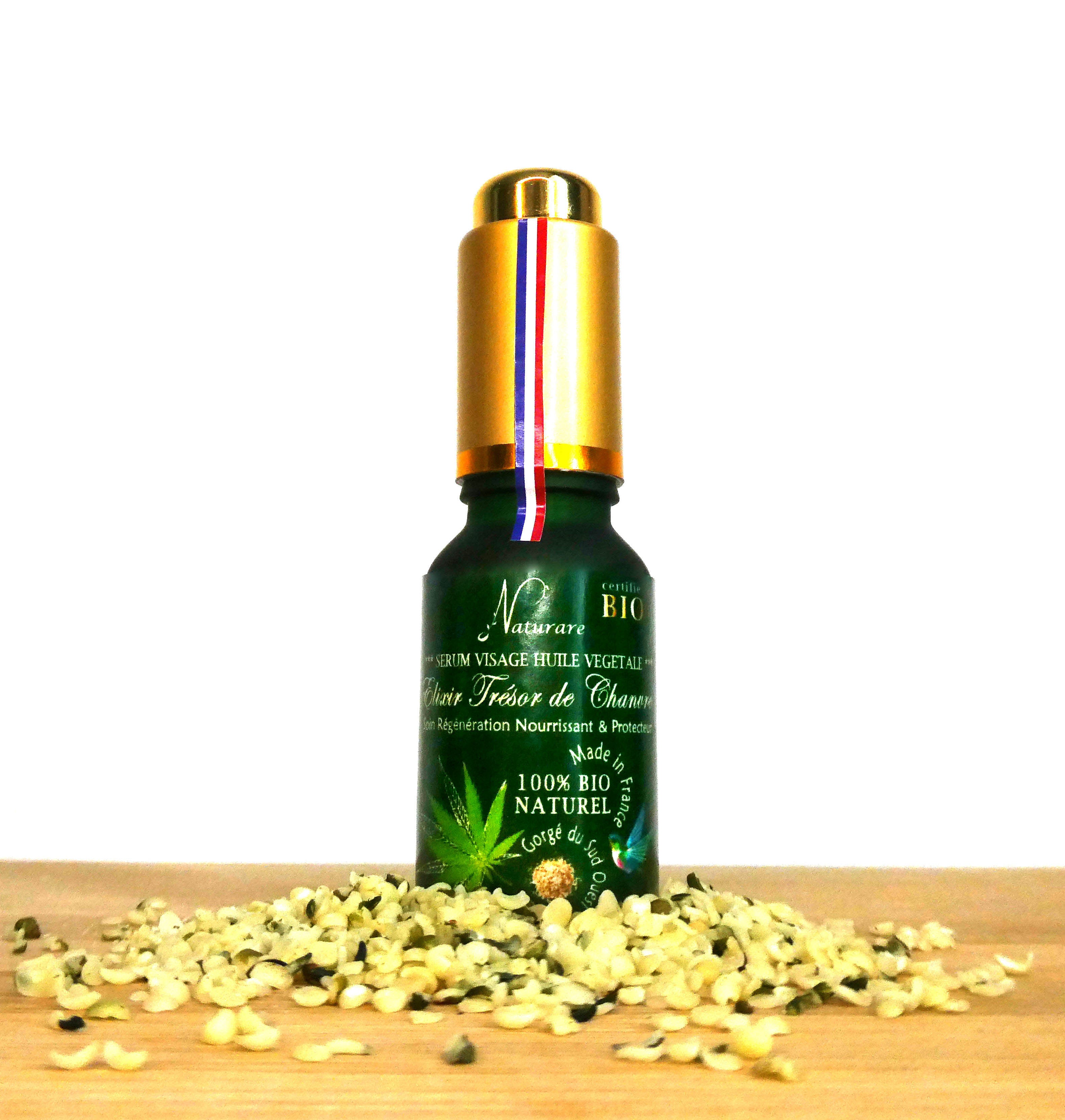 PRO - ELIXIR TRESOR DE CHANVRE BIO - Sérum Huile Végétale, Compléments Alimen